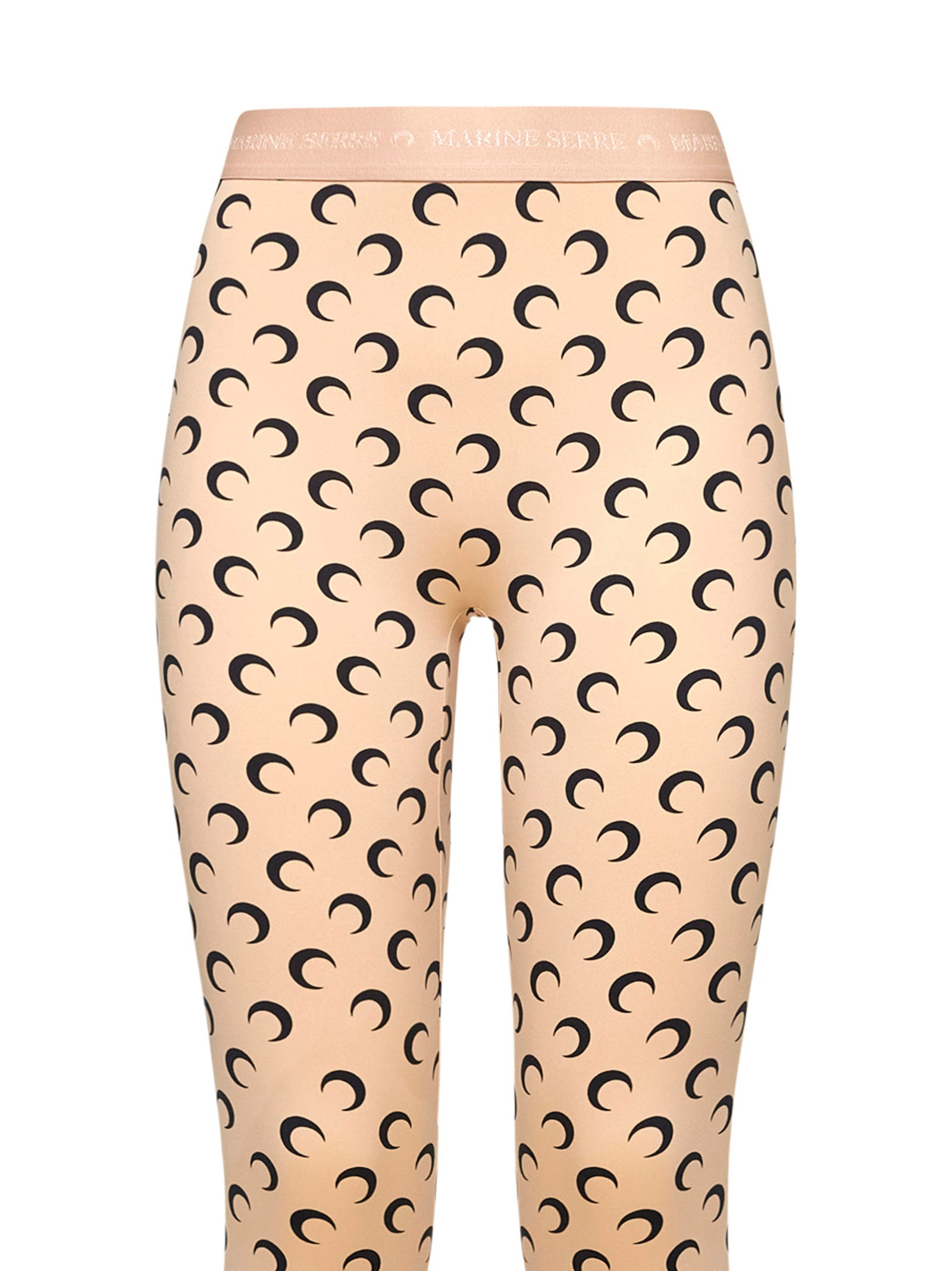 Beige Moon Jersey stirrup leggings - 3