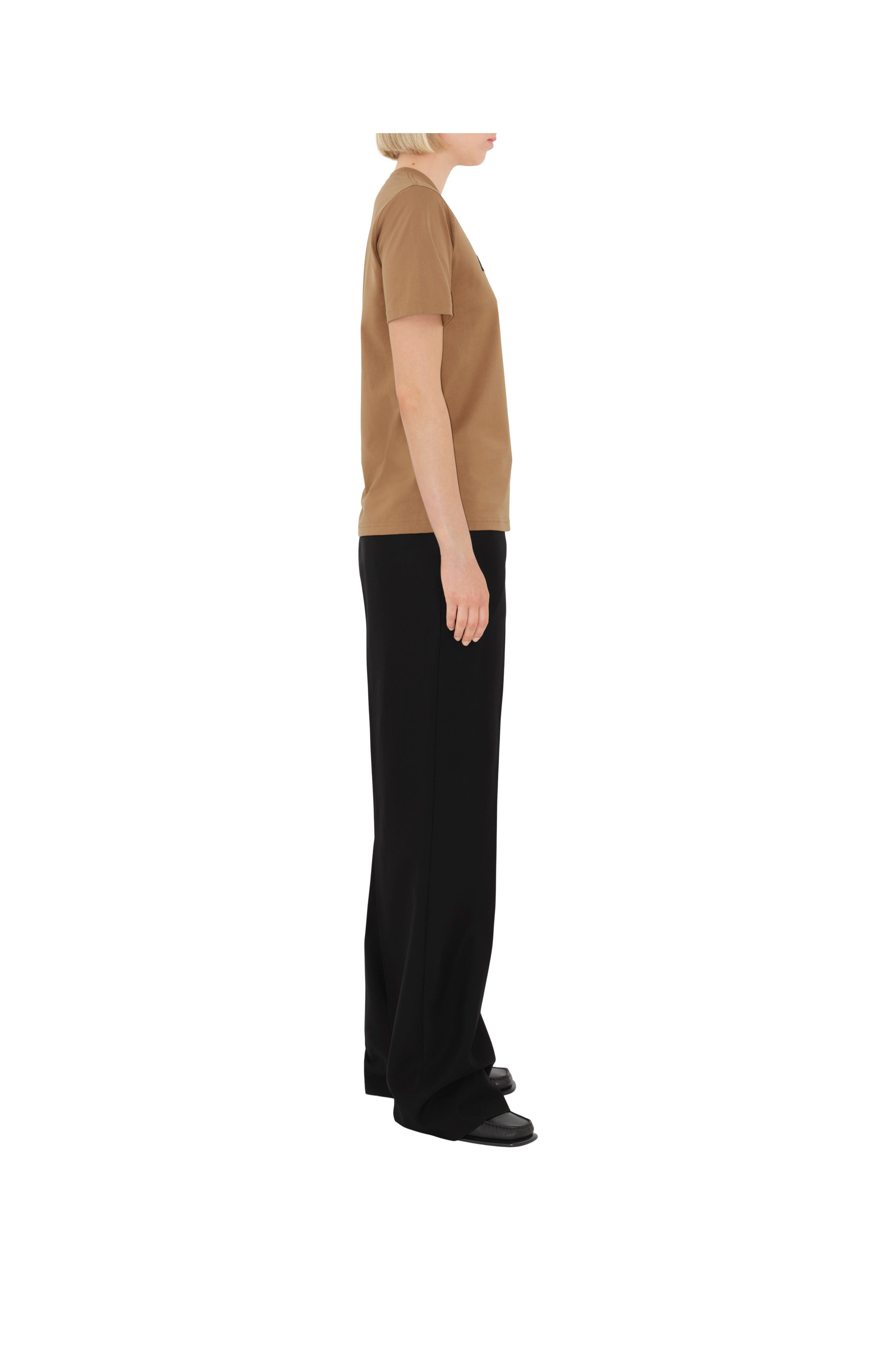 burberry Logo Cotton T-shirt in Camel at Nordstrom - 3