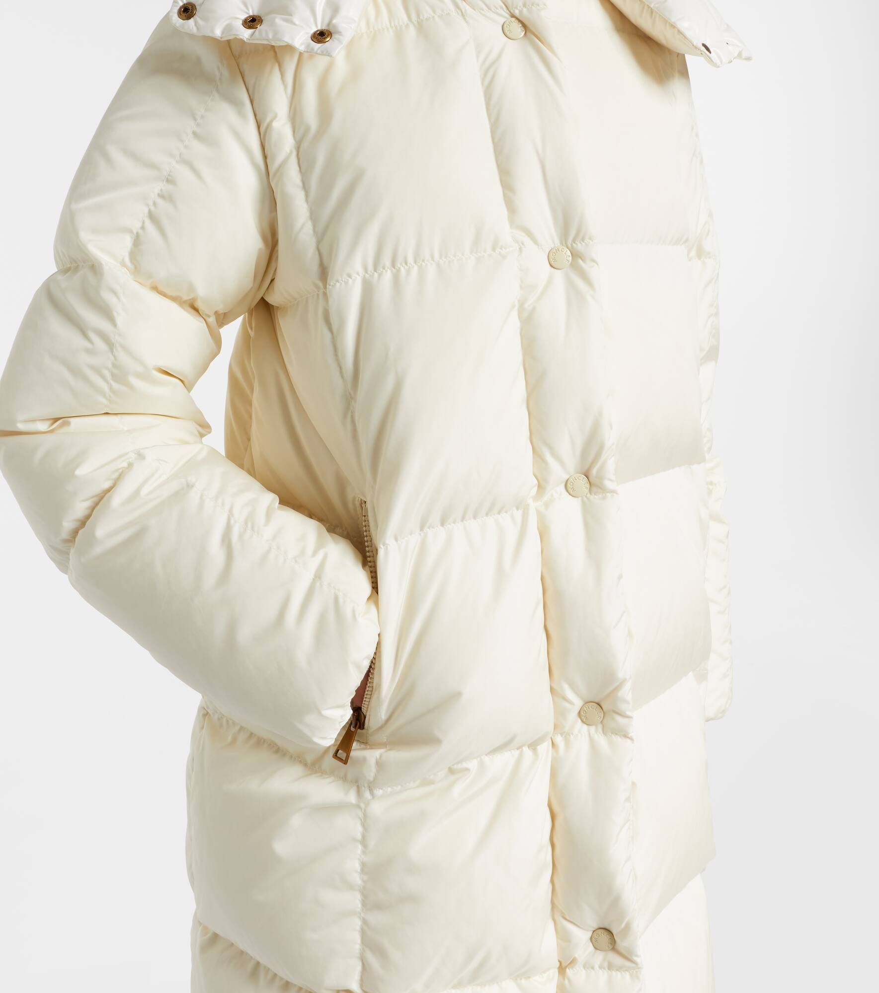Litte quilted down coat - 5