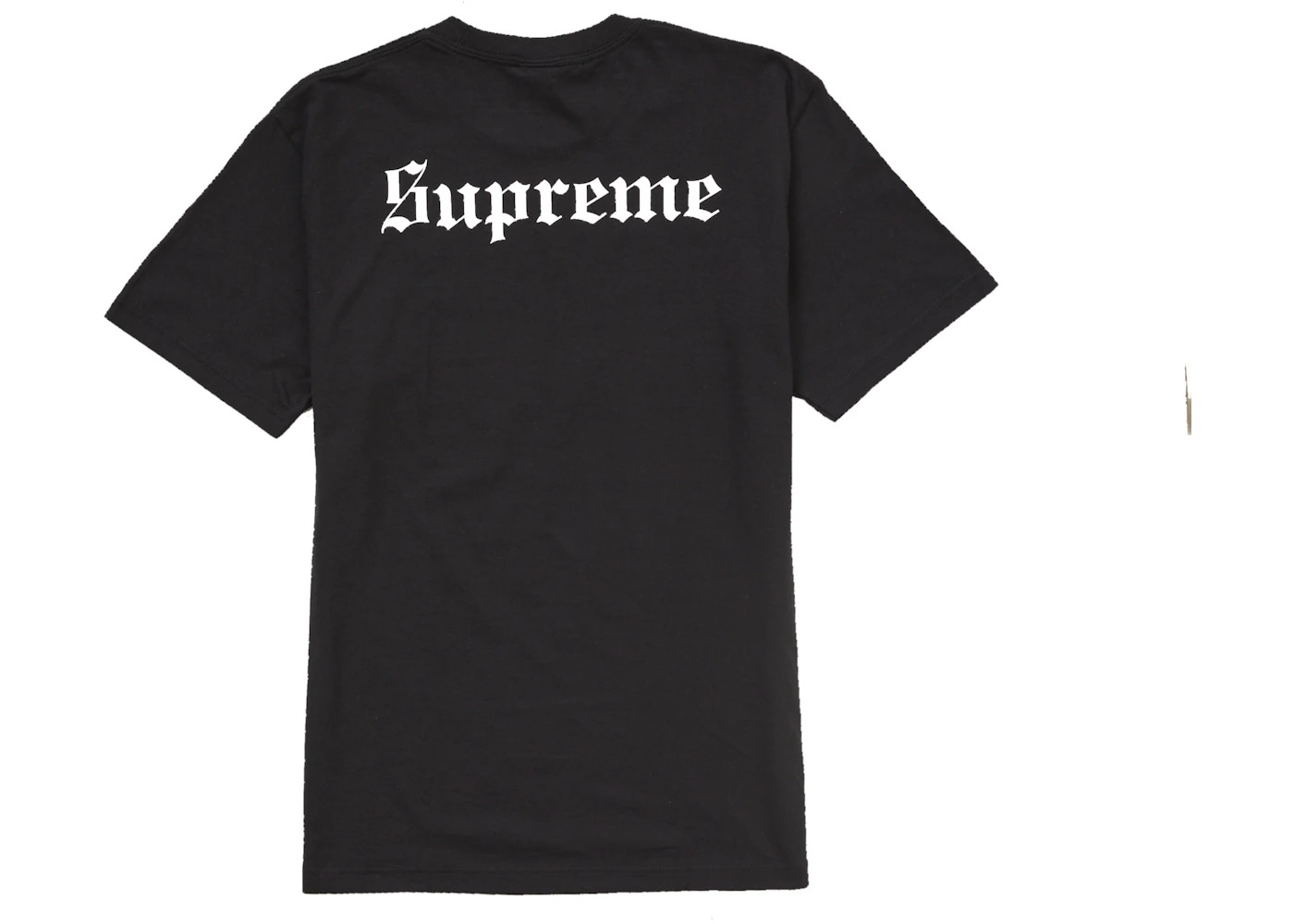 Supreme Snow White Tee Black - 2