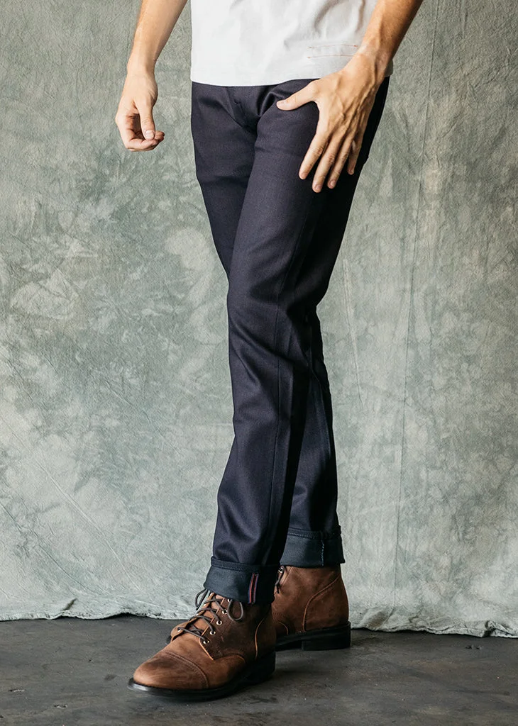 The Scissors Slim tapered - Indigo Black Raw 10.5oz Selvedge - 1