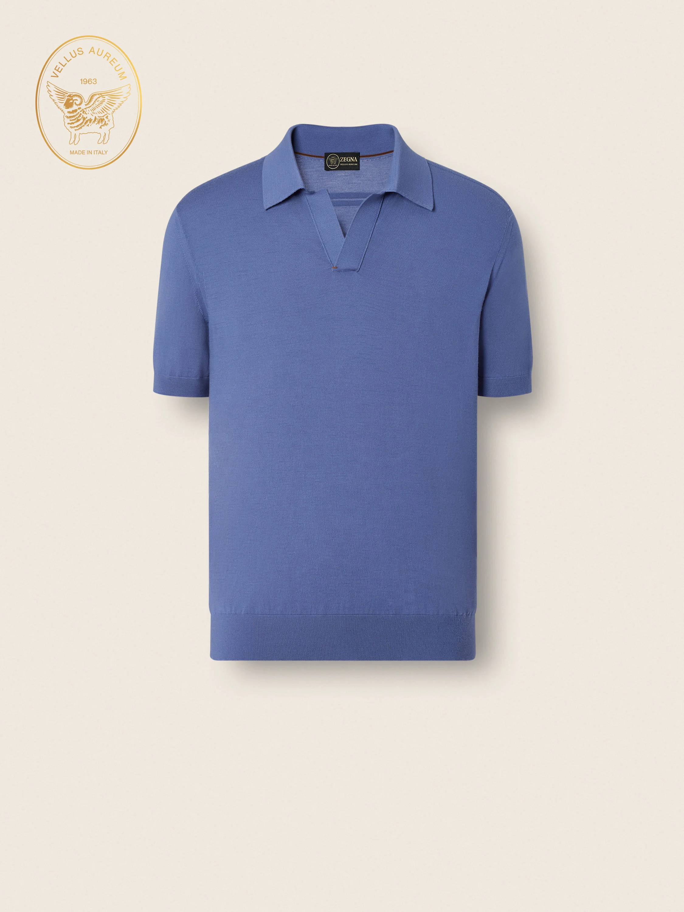 LILAC VELLUS AUREUM POLO SHIRT - 1