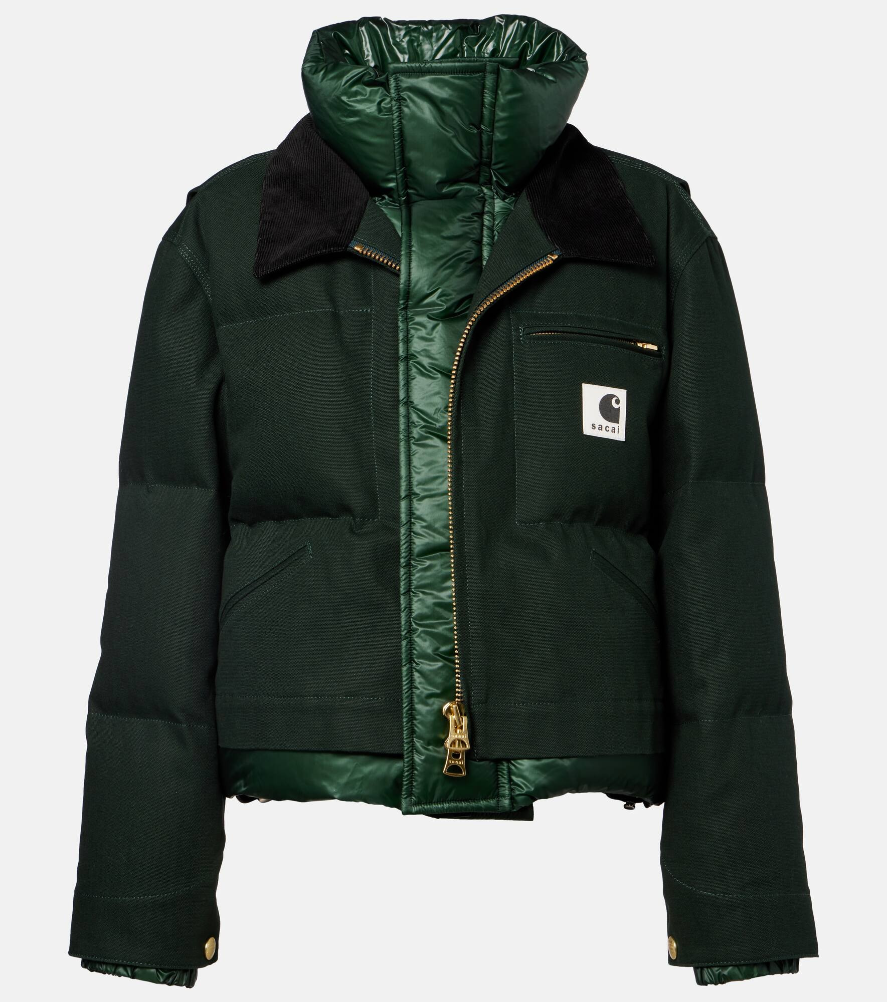 x Carhartt cotton-blend down jacket - 1