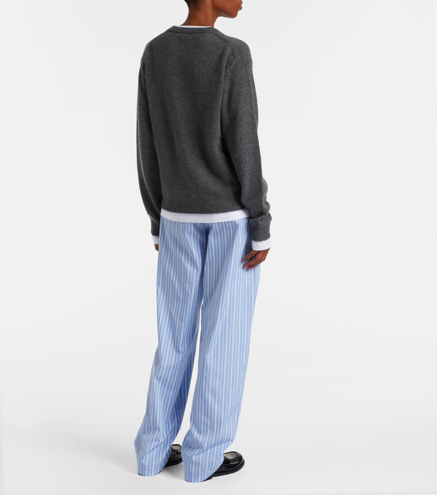 Layered cashmere sweater - 3