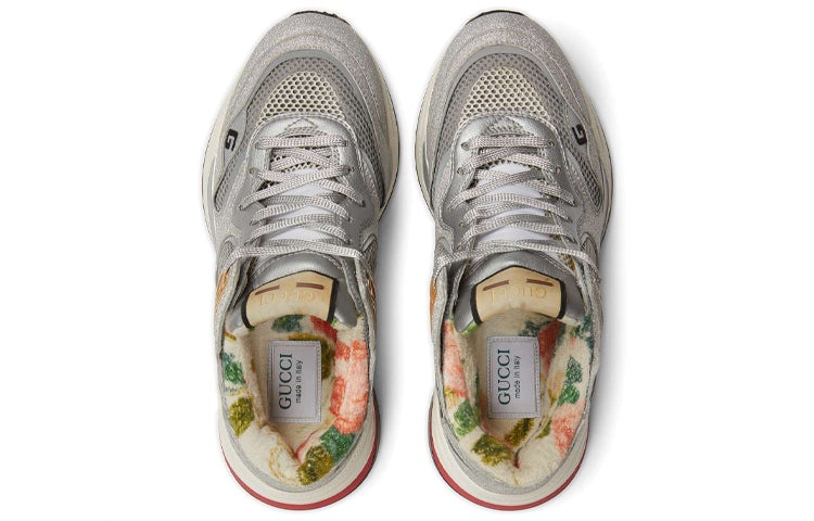 (WMNS) Gucci Ultrapace 'Silver Red' 602228-HW910-8161 - 3
