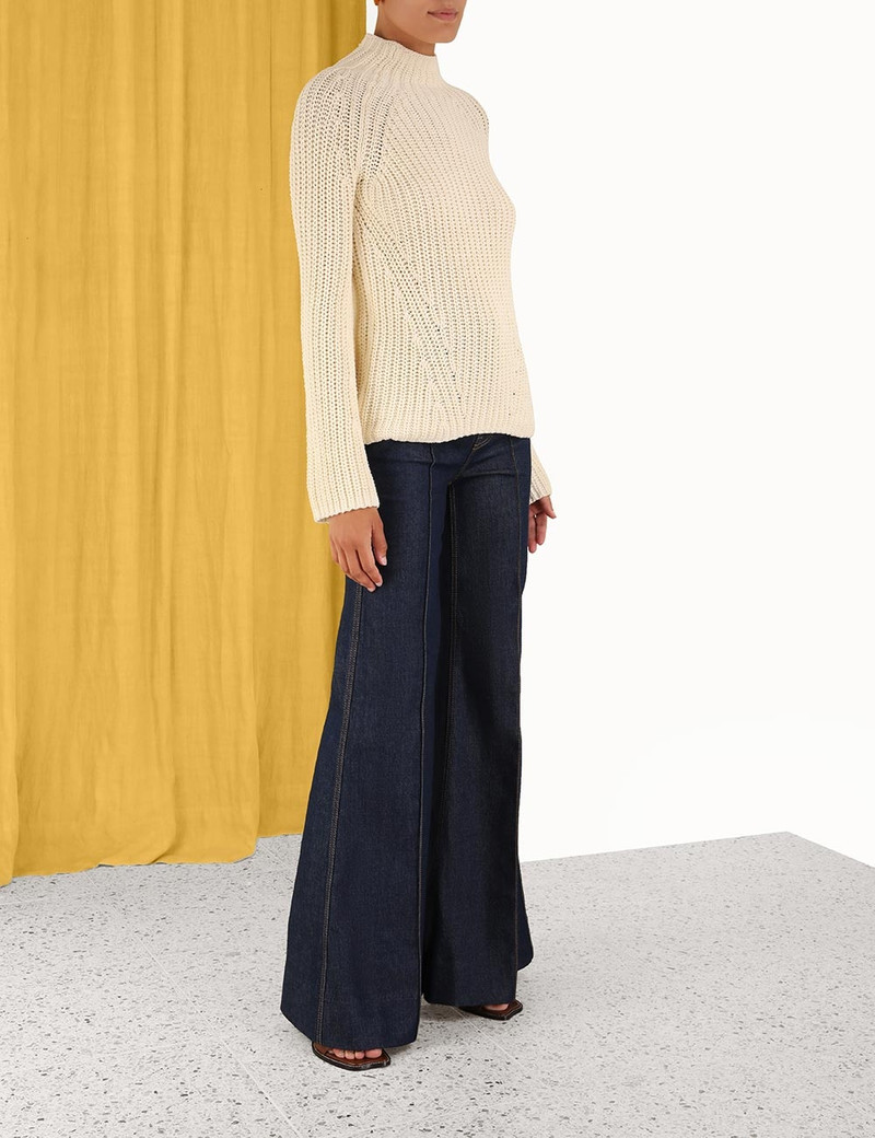 WONDERLAND FUNNEL NECK SWEATER 3