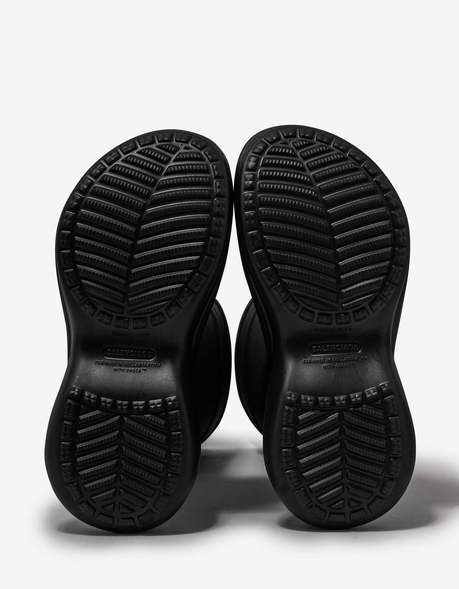 Black Crocs Boots - 5
