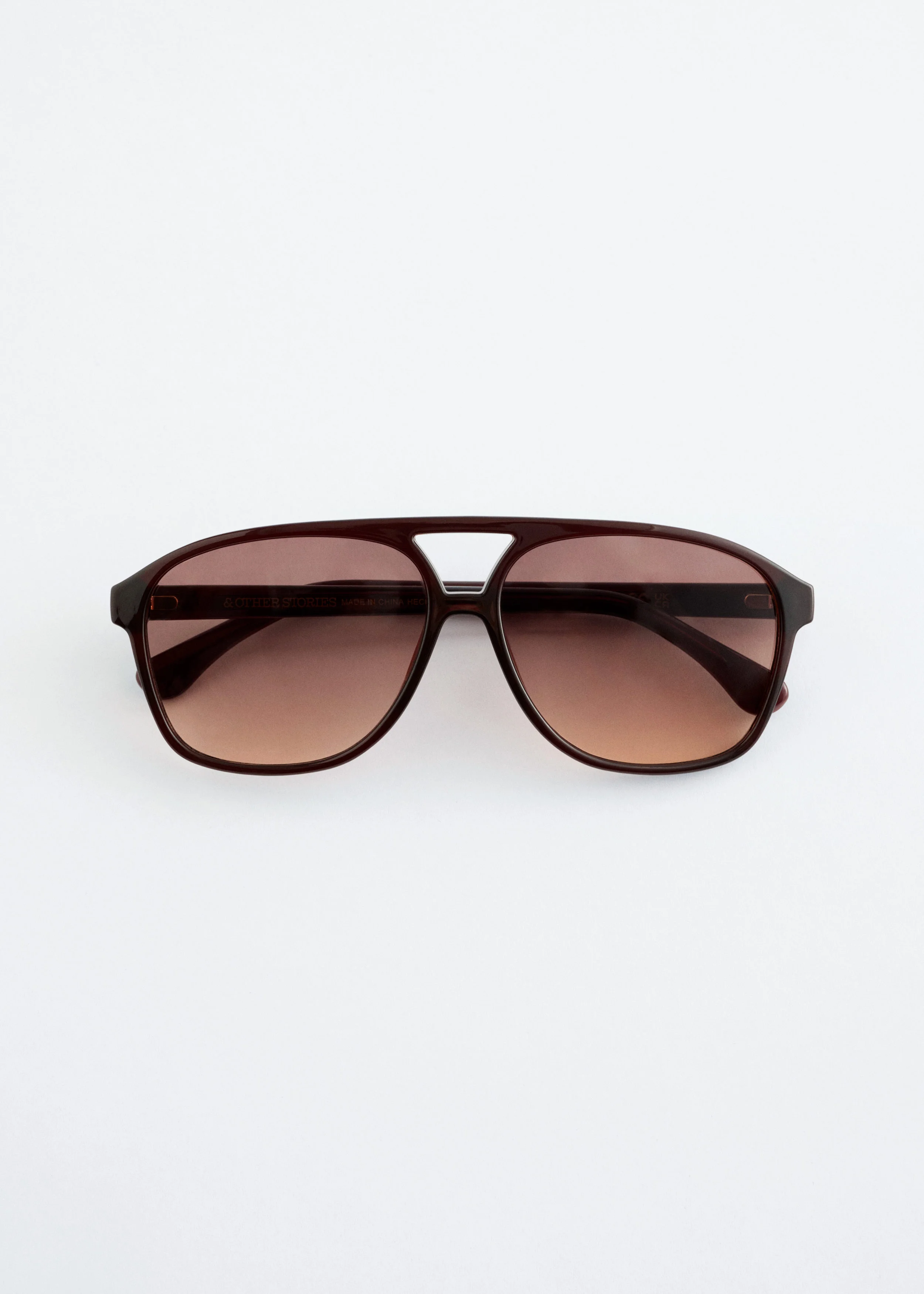 Oversized Aviator Sunglasses - 1