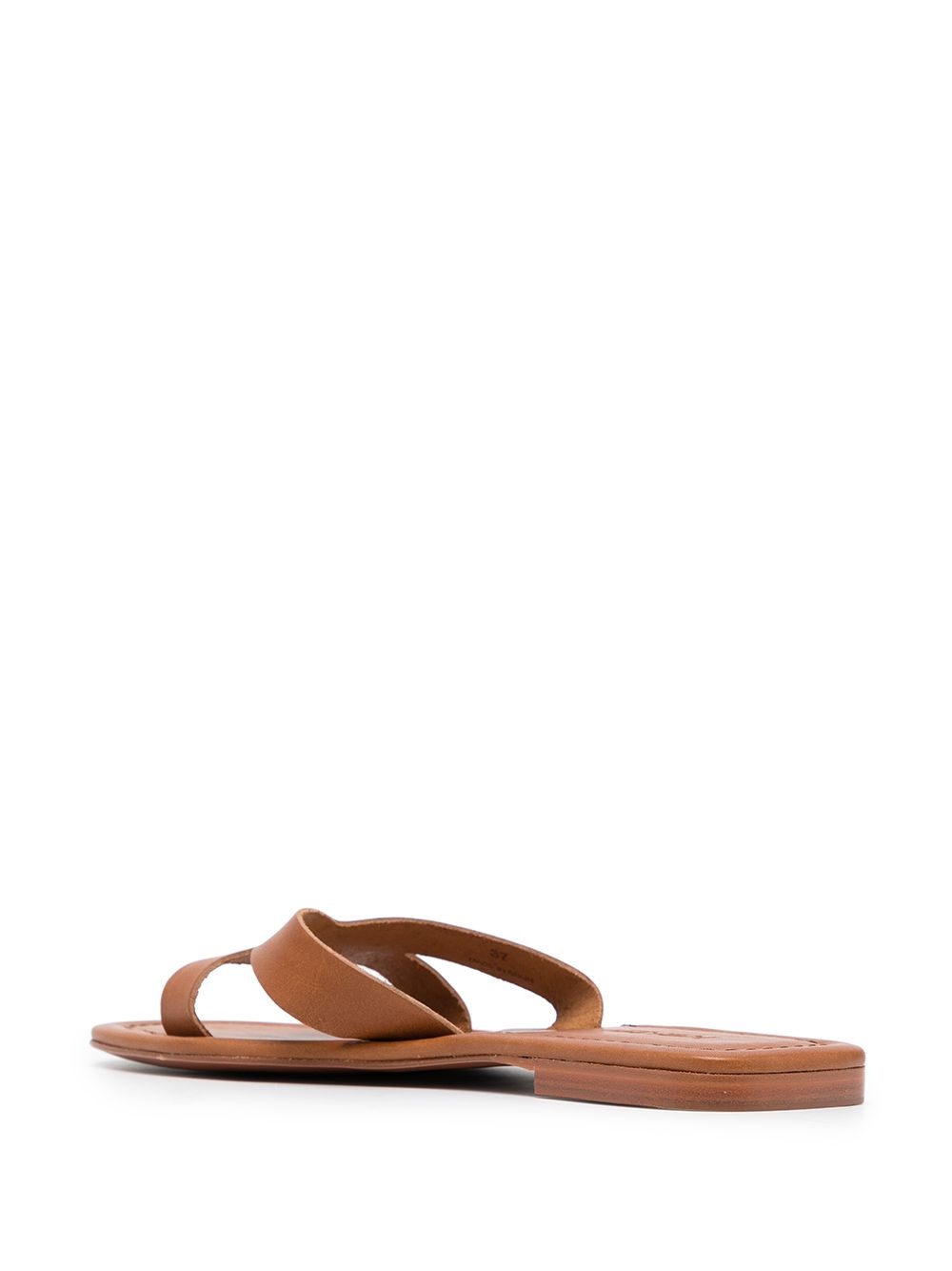 Opanka flat leather mules - 3