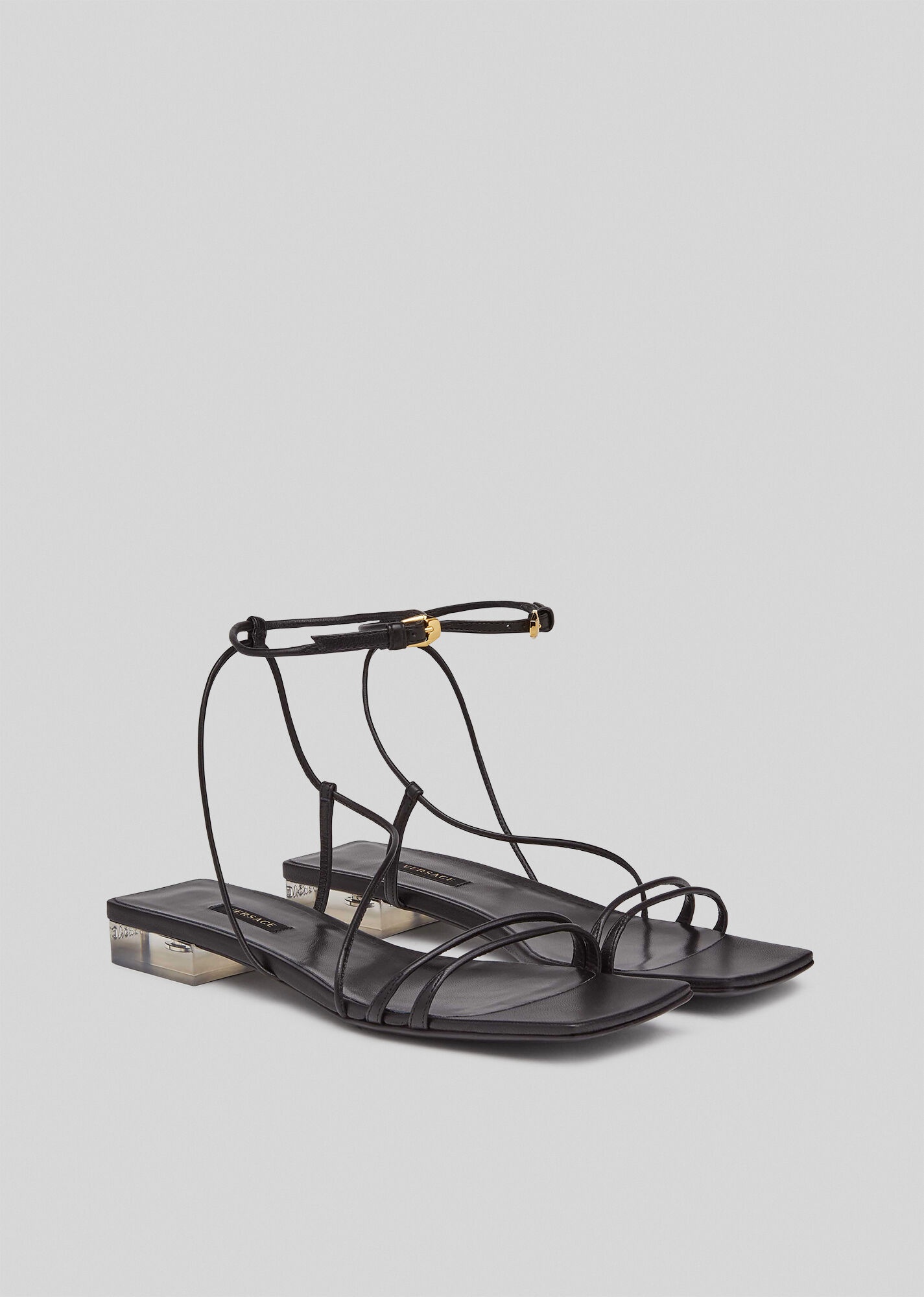 Medusa Plexi Flat Sandals - 2