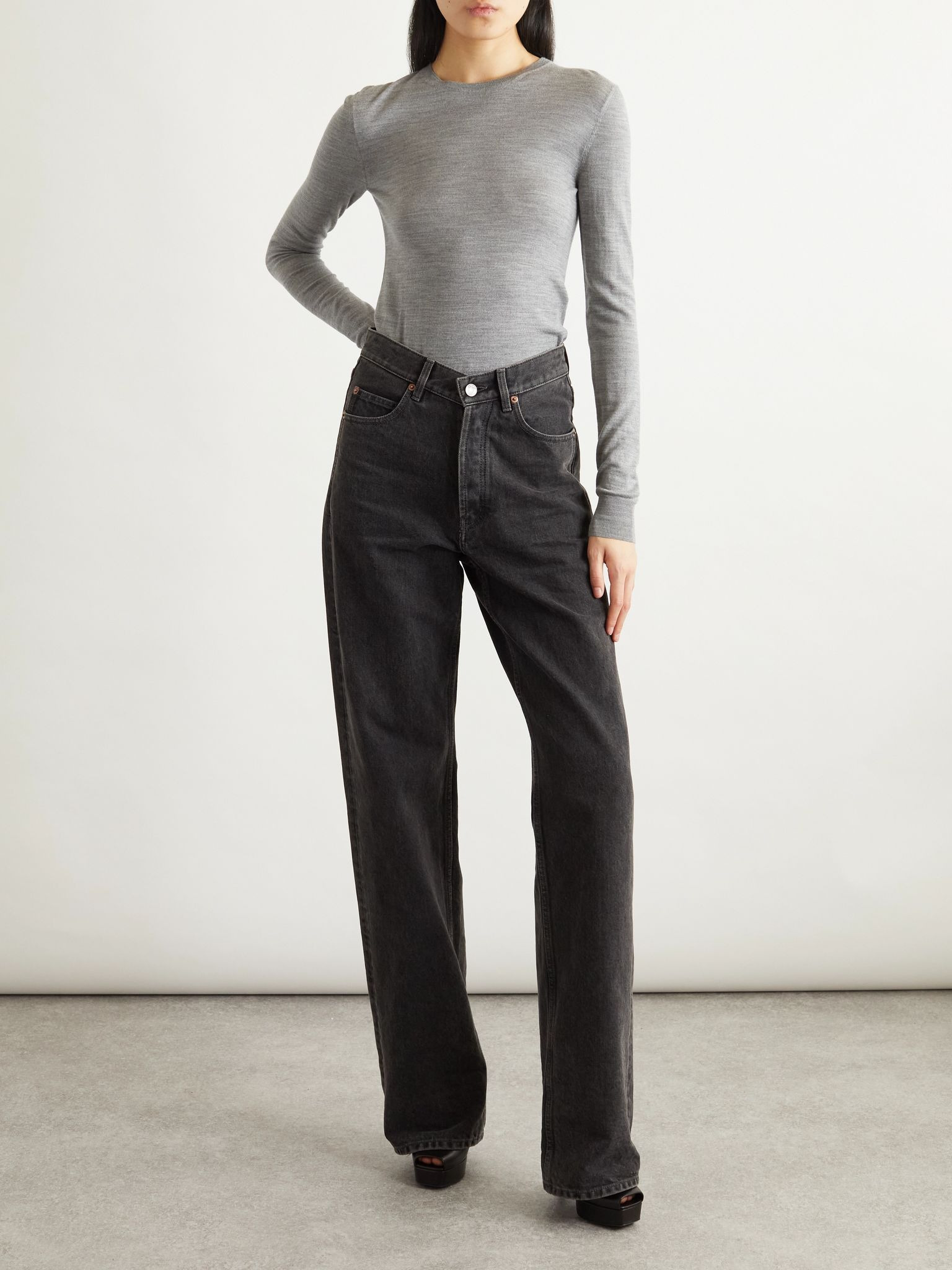 Wool sweater Gray - 2