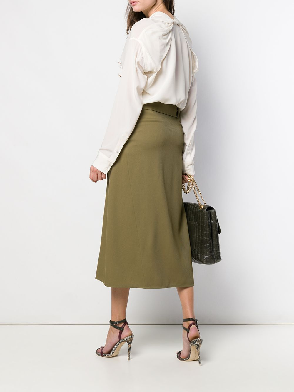 V-neck blouse - 2