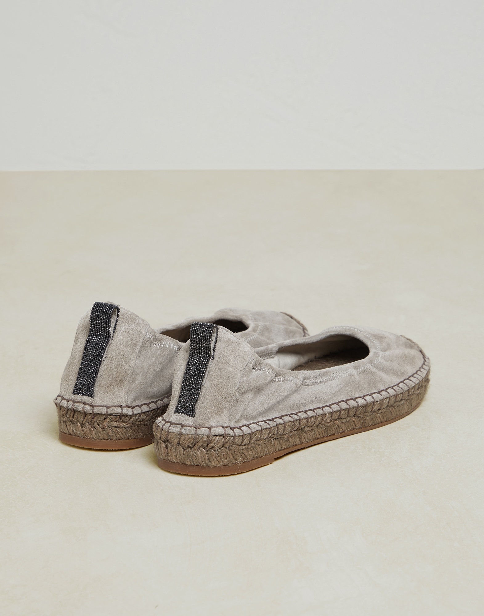 Suede espadrilles with precious detail - 3