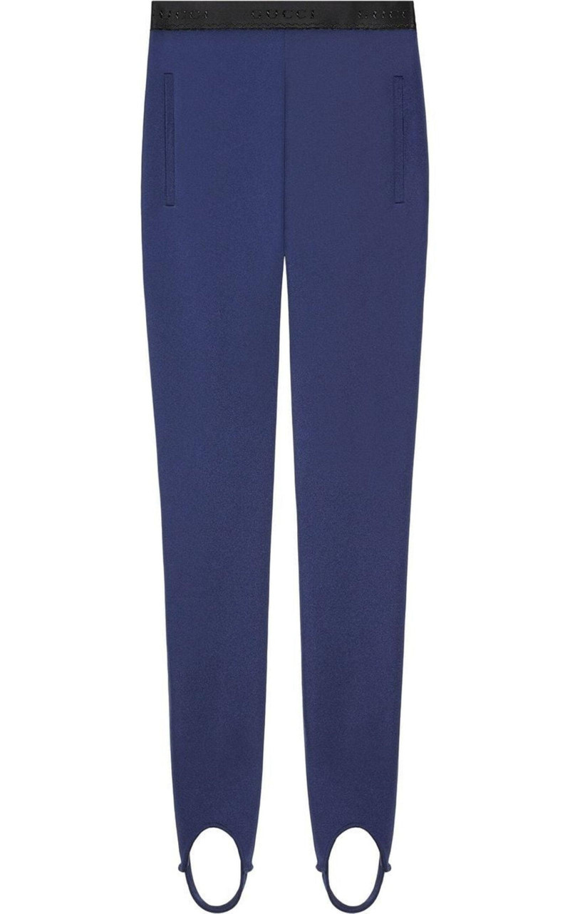 Logo Waistband Stirrup Leggings - 1