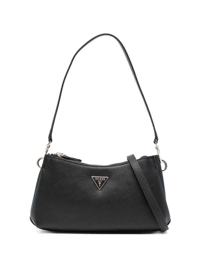 mini Noelle II logo-plaque shoulder bag 1