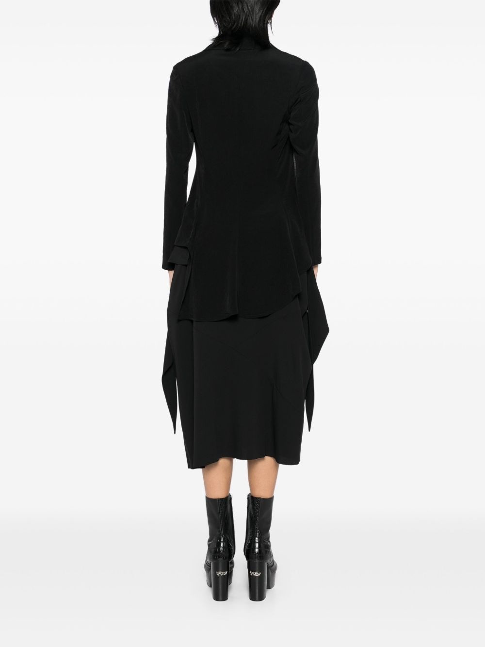 De Chine 2 layered wrap jacket - 4