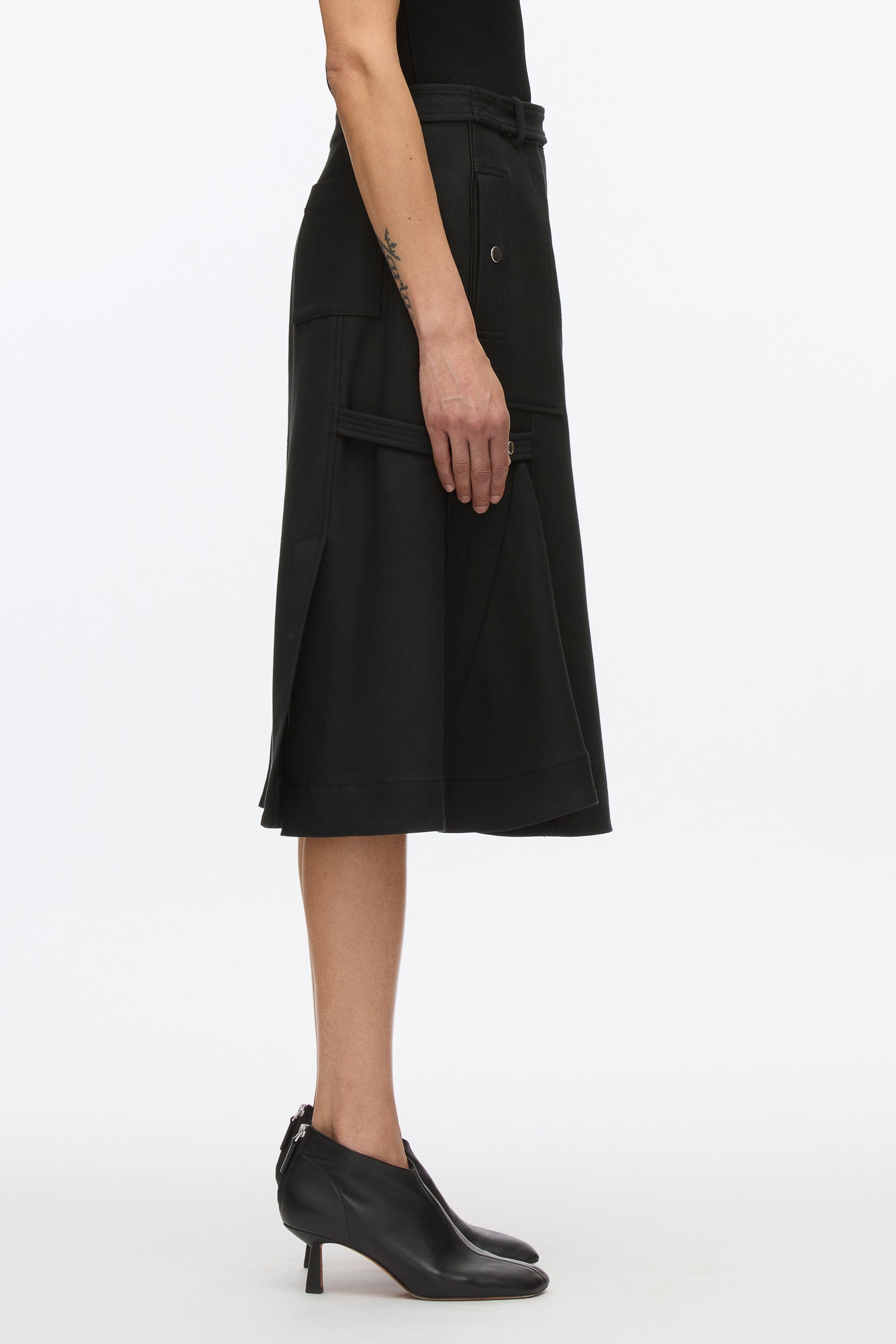 Godet Utility Skirt - 3