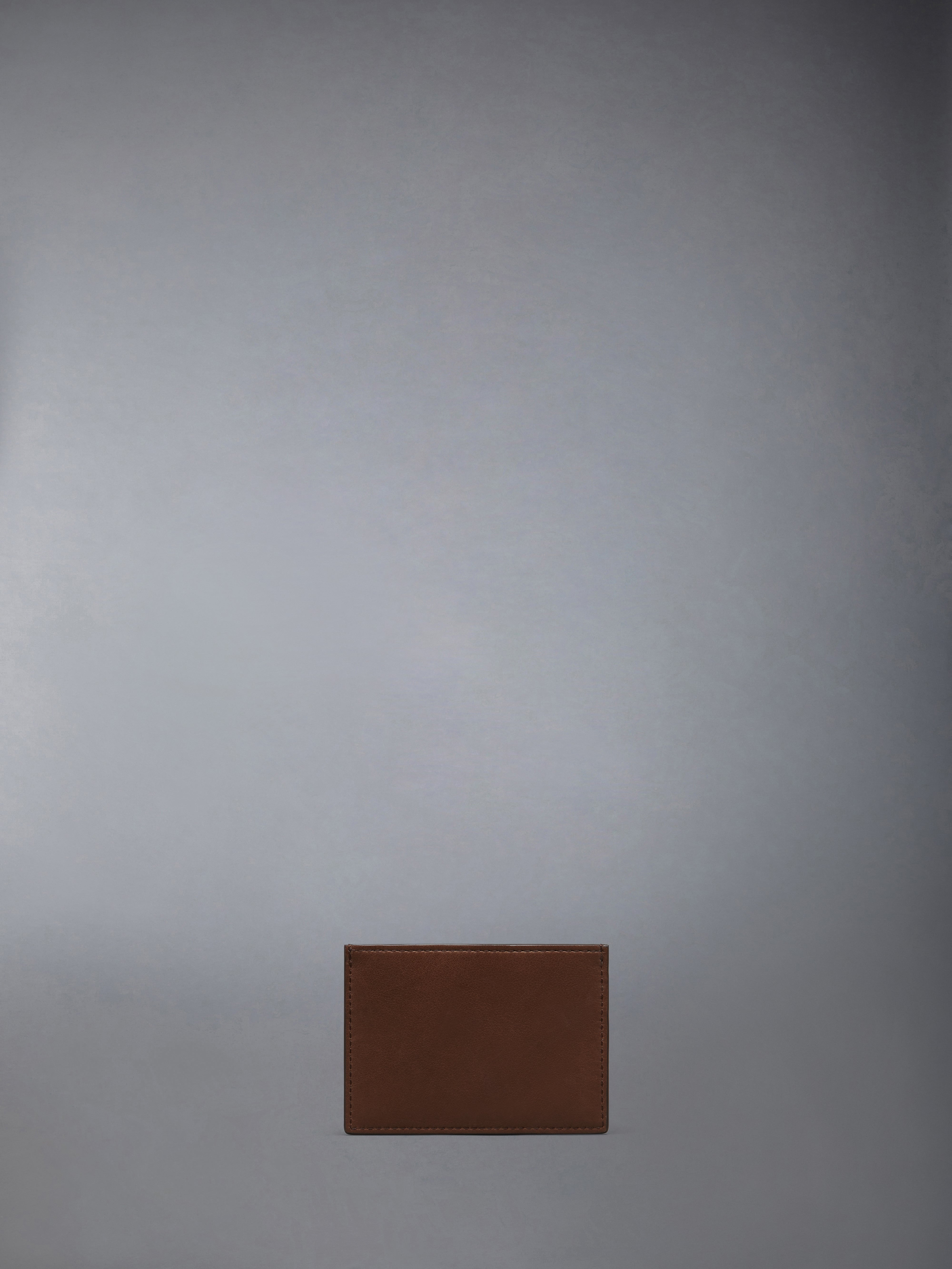 Soft Calf Leather Single Card Holder - 2
