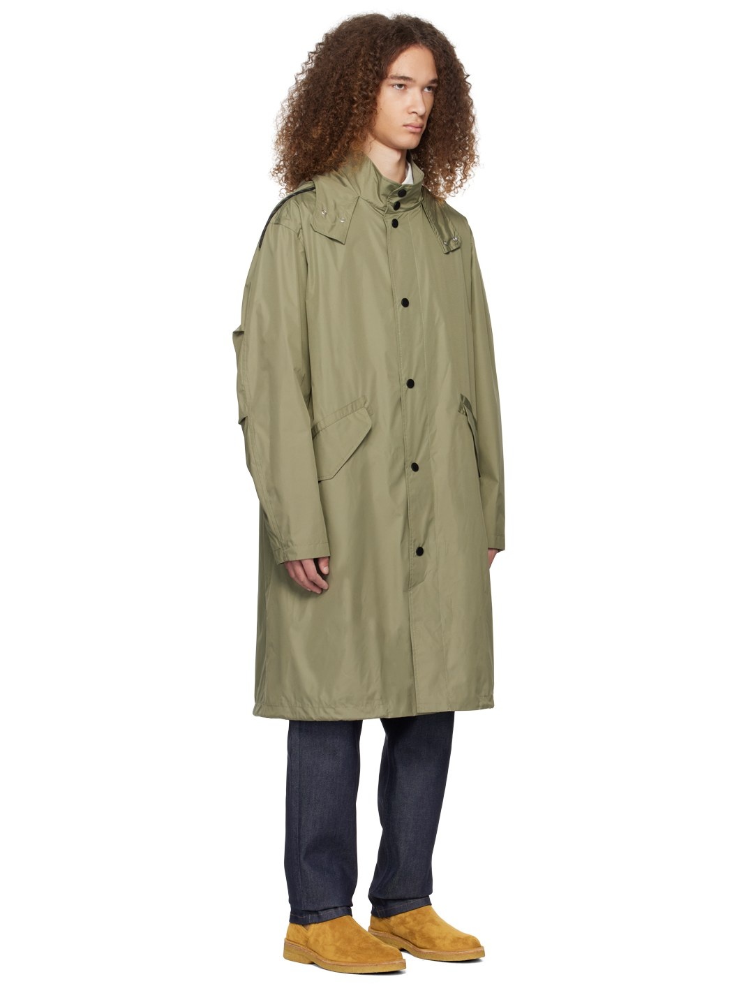 Khaki Antonny Trench Coat - 2