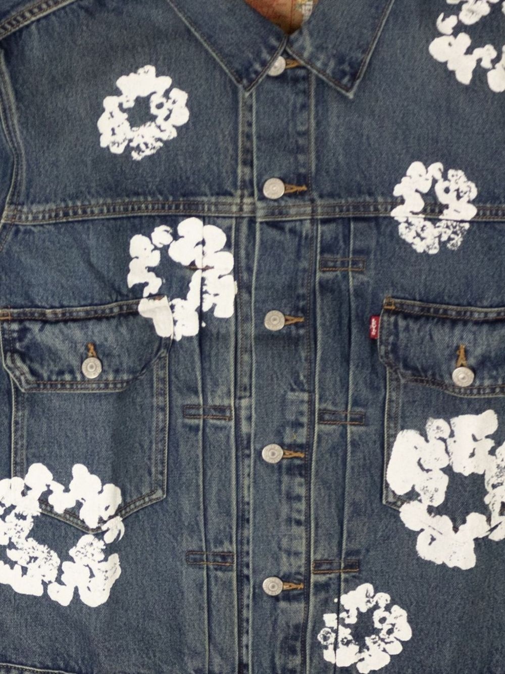 x Levis's All Over Wreath jacket - 2