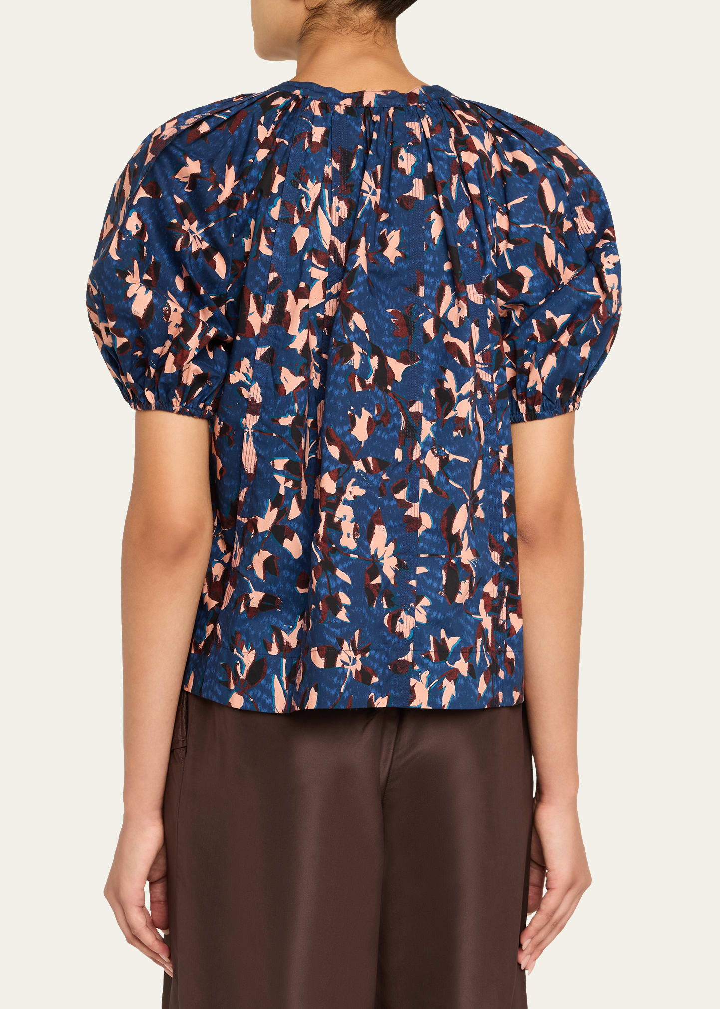 Loli Short-Sleeve Blouse - 3