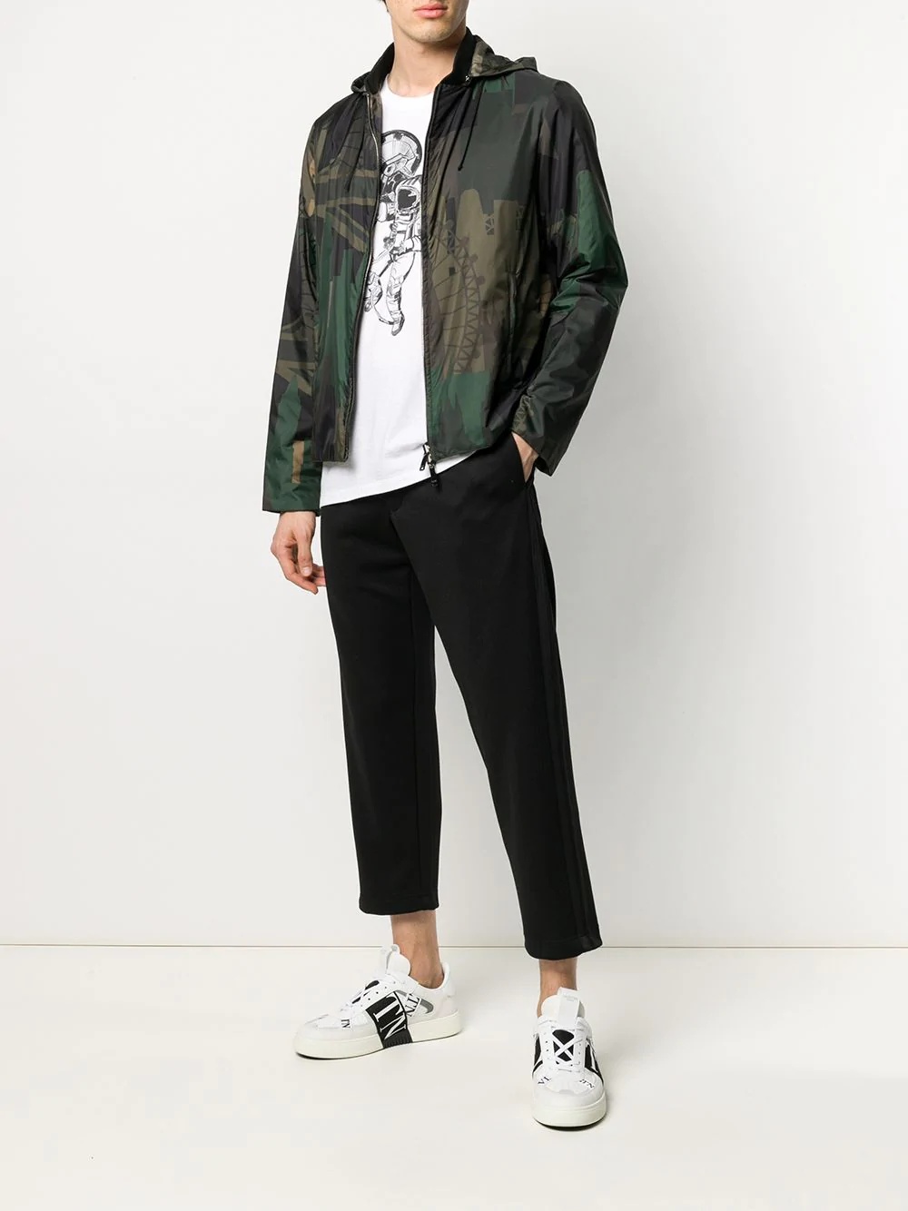 London camouflage-print jacket - 2