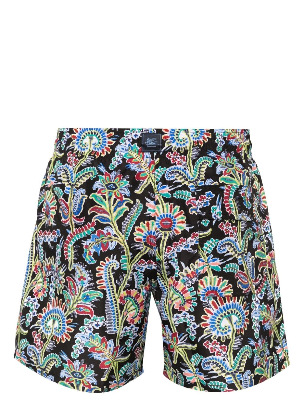 paisley-print swim shorts - 2