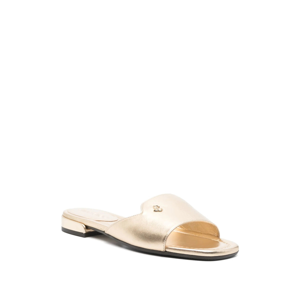 Jimmy Choo Gold Flip-Flops & Slides Women - 4