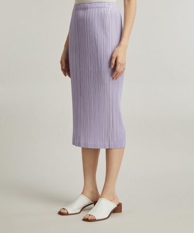 Pleats Please Issey Miyake MONTHLY COLOURS OCTOBER Pleated Midi Skirt outlook