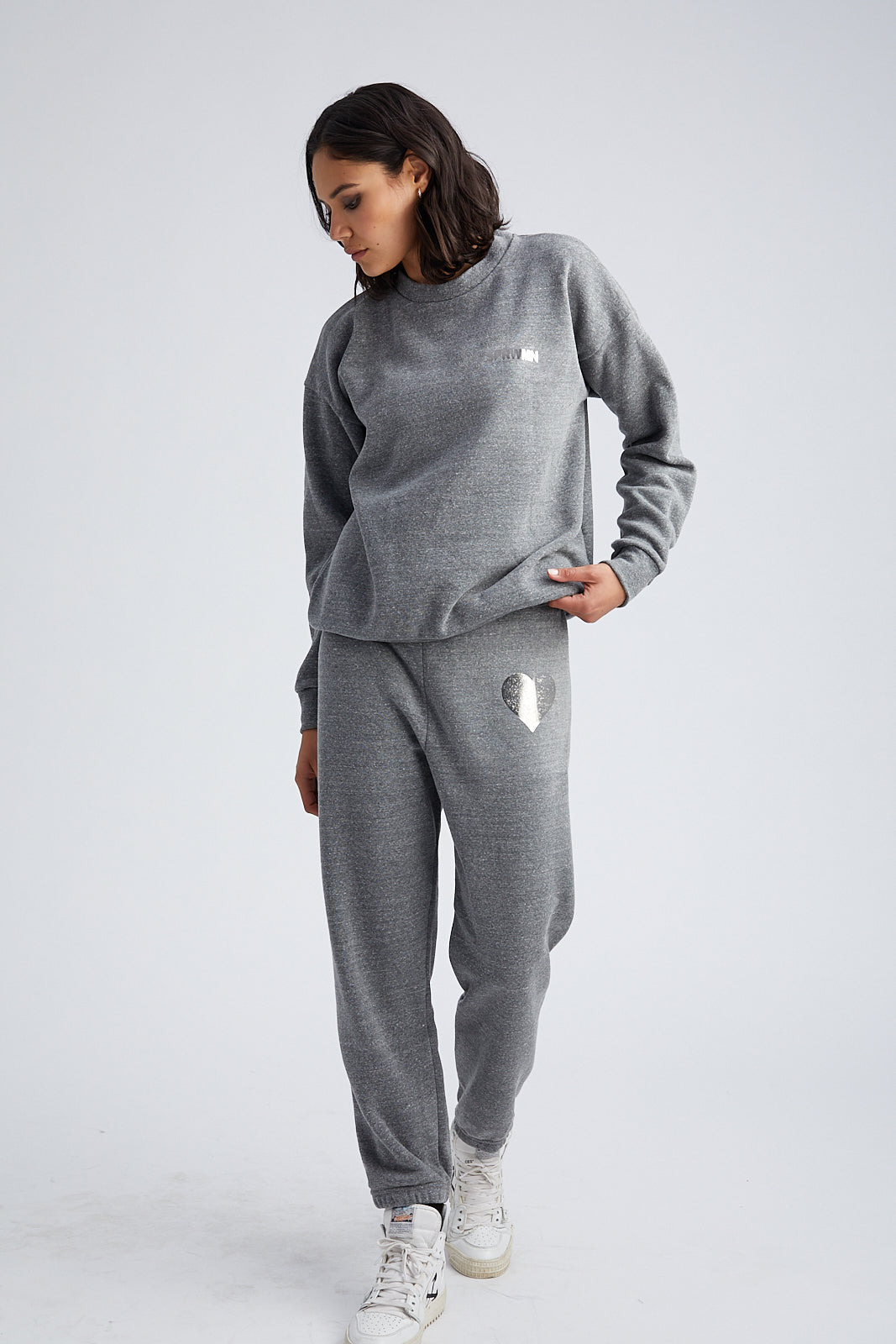 DARK GREY LOGO SWEATSHIRT - 2