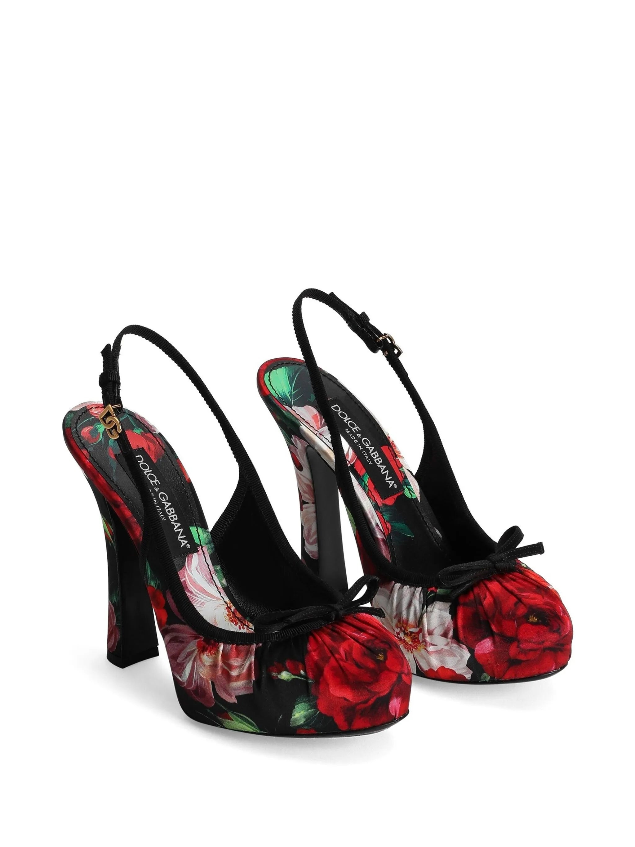 Floral-print Pumps - 5