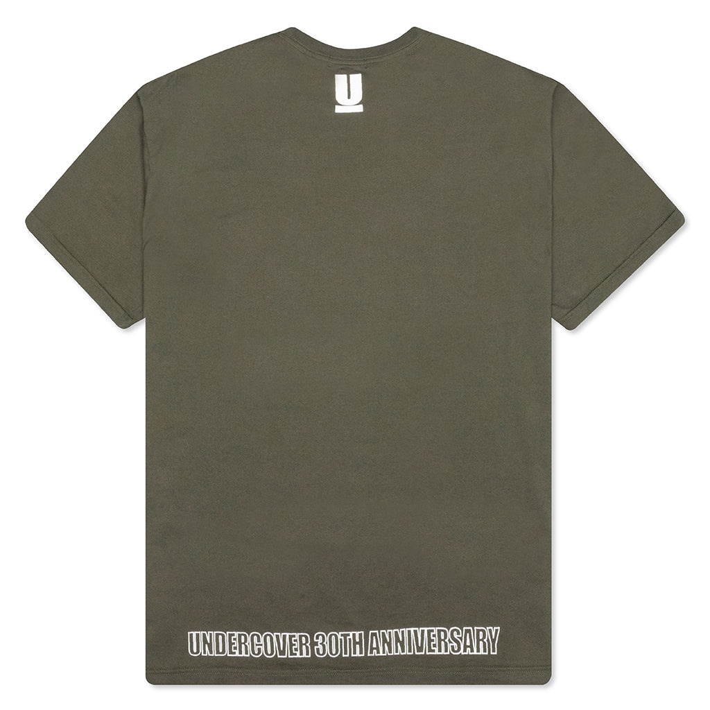 UNDERCOVER 30TH ANNIVERSARY S/S T-SHIRT - KHAKI - 2