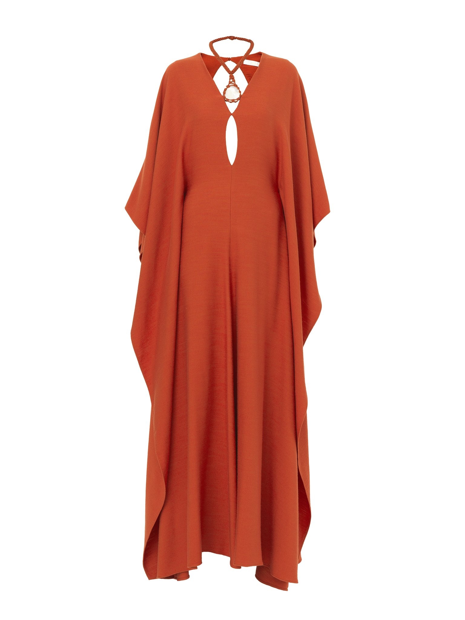 CAFTAN-INSPIRED LONG DRESS - 1