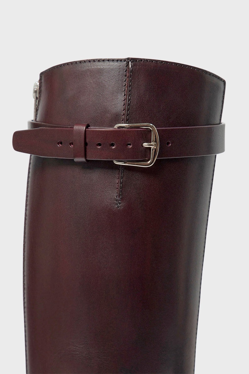 Nes Riding Boots Aubergine - 5