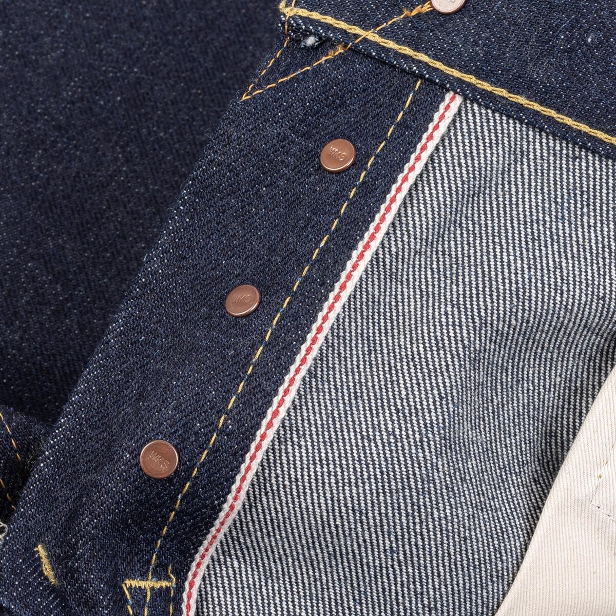 IH-777S-UHR 21/23oz Ultra Heavy Raw Selvedge Denim Slim Tapered Cut Jeans - Indigo - 12
