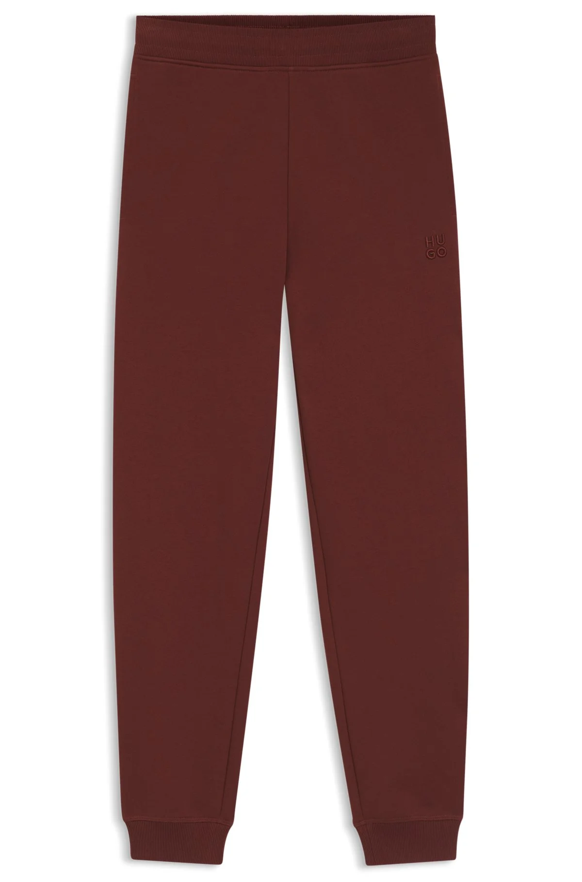 COTTON-TERRY SWEATPANTS WITH EMBROIDERED LOGO - 1