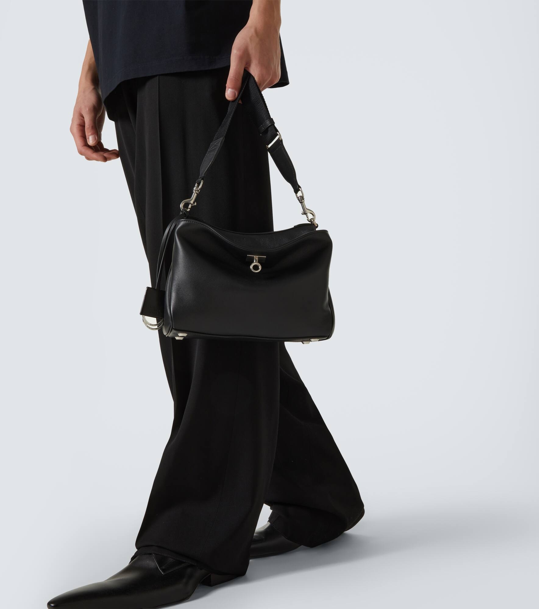 Rodeo Small leather messenger bag - 3