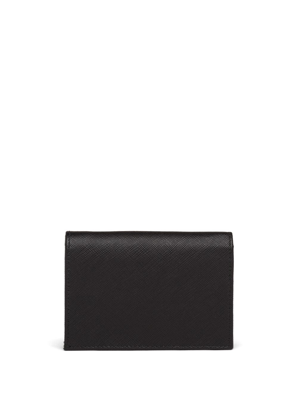 Saffiano logo wallet - 2