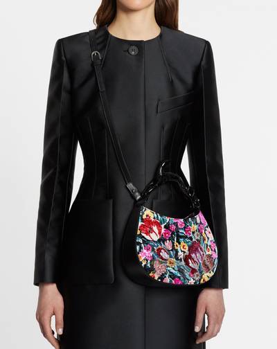 Lanvin EMBROIDERED PM HOBO CAT BAG outlook