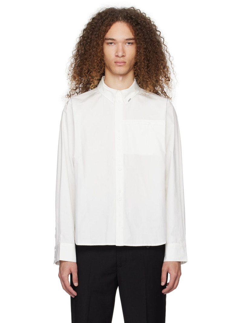 White Staff Uniform Shirt - 1