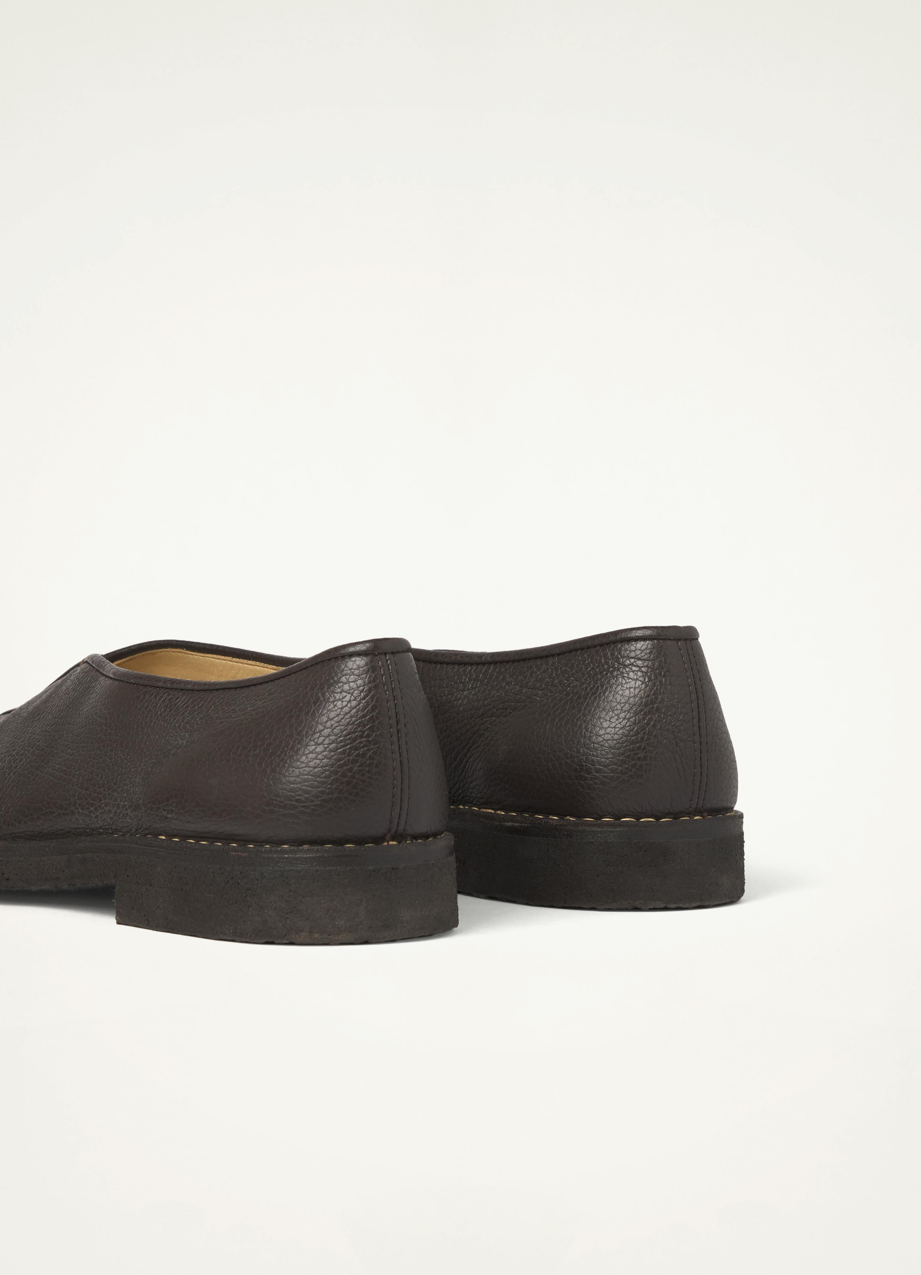PIPED CREPE SLIPPERS - 6