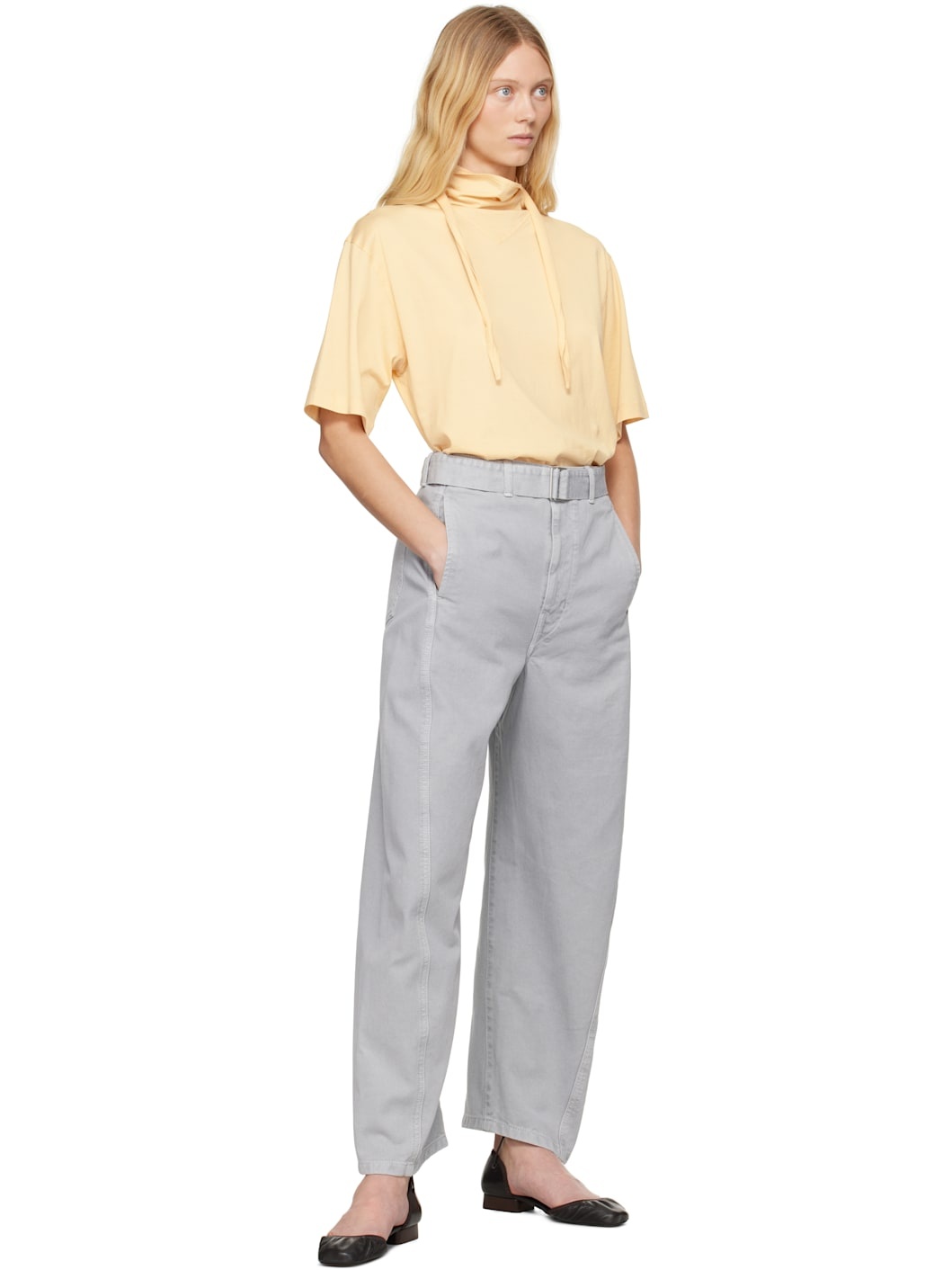 Yellow Foulard T-shirt - 5