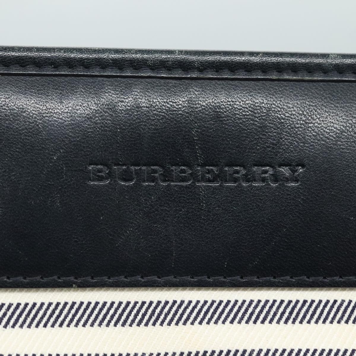 Burberry Shoulder Bag Canvas White - 10