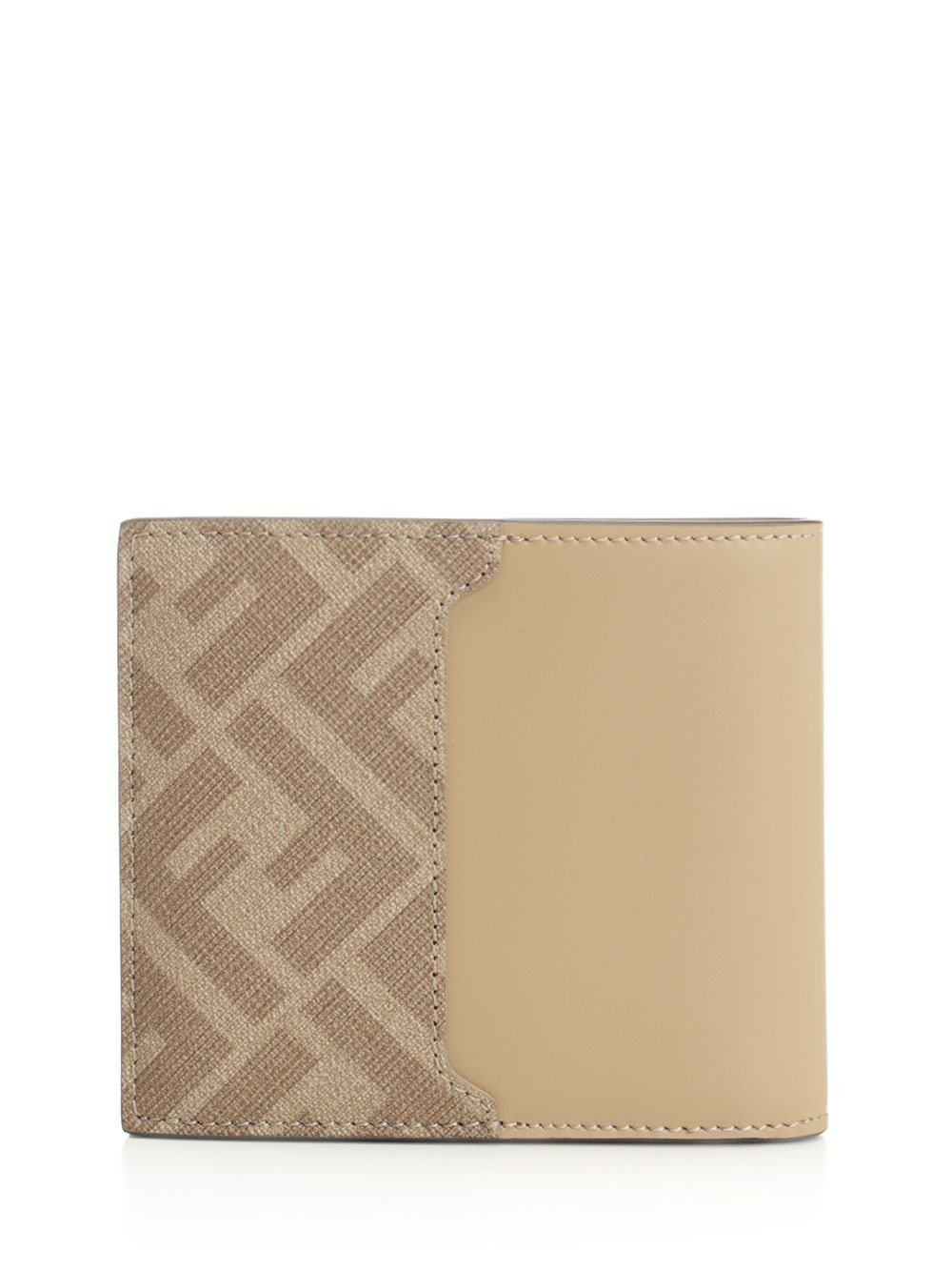 Bi-Fold Wallet Vit.King/Pu Ff Wallets Beige - 3