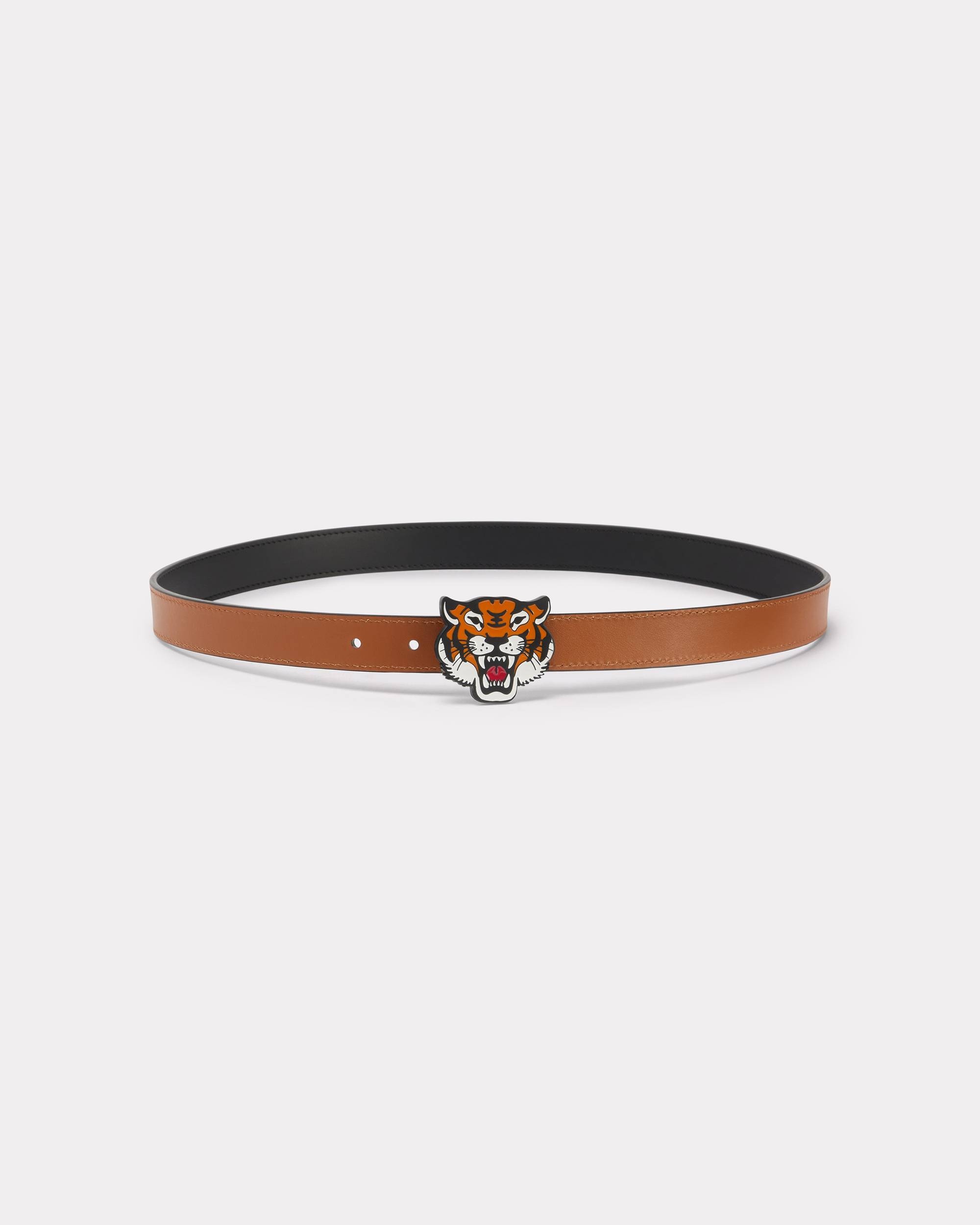 Reversible 'KENZO Buckle" leather belt - 2