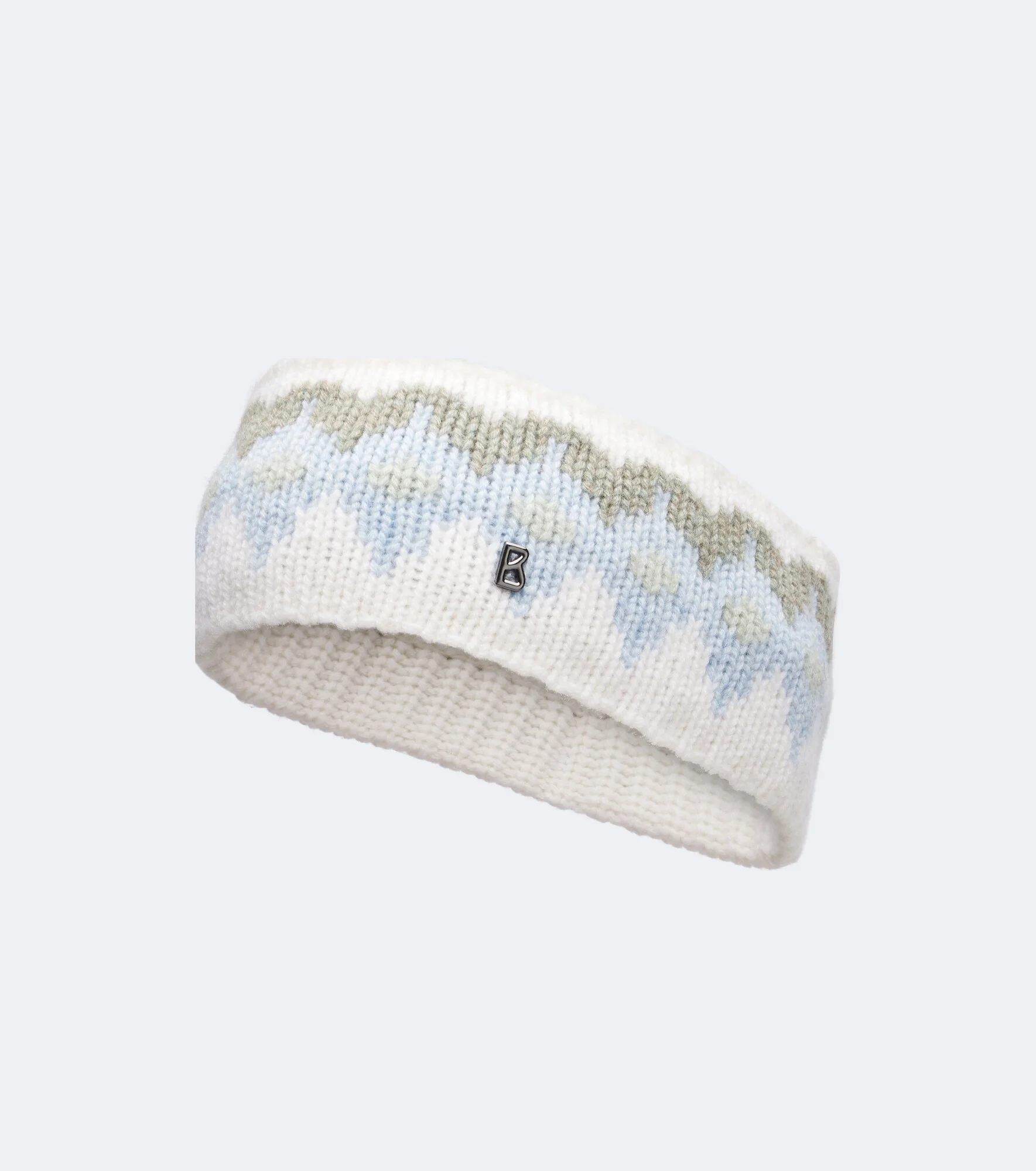 Loca jacquard cashmere headband - 1