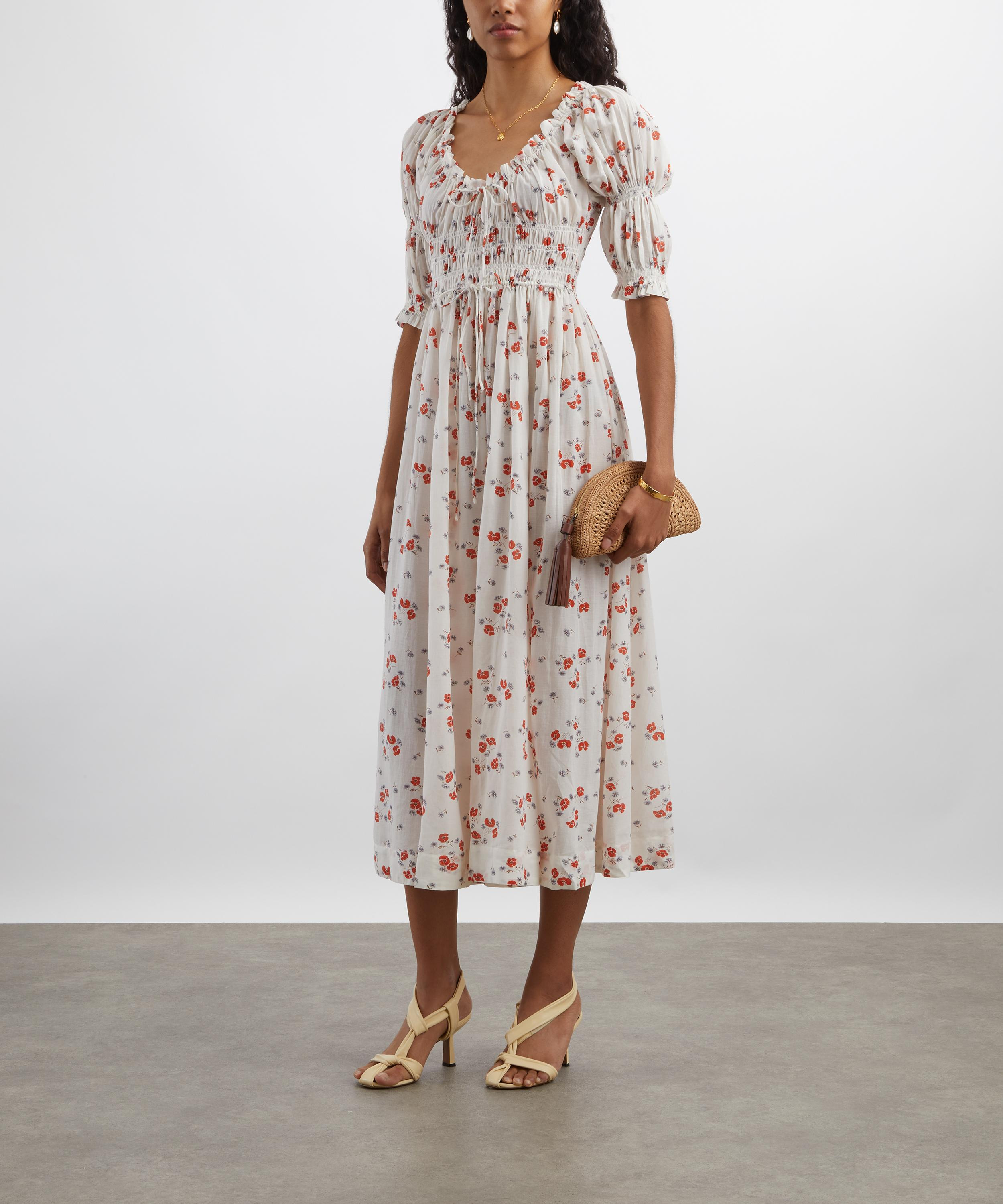 Ischia Poppy Field Dress - 2