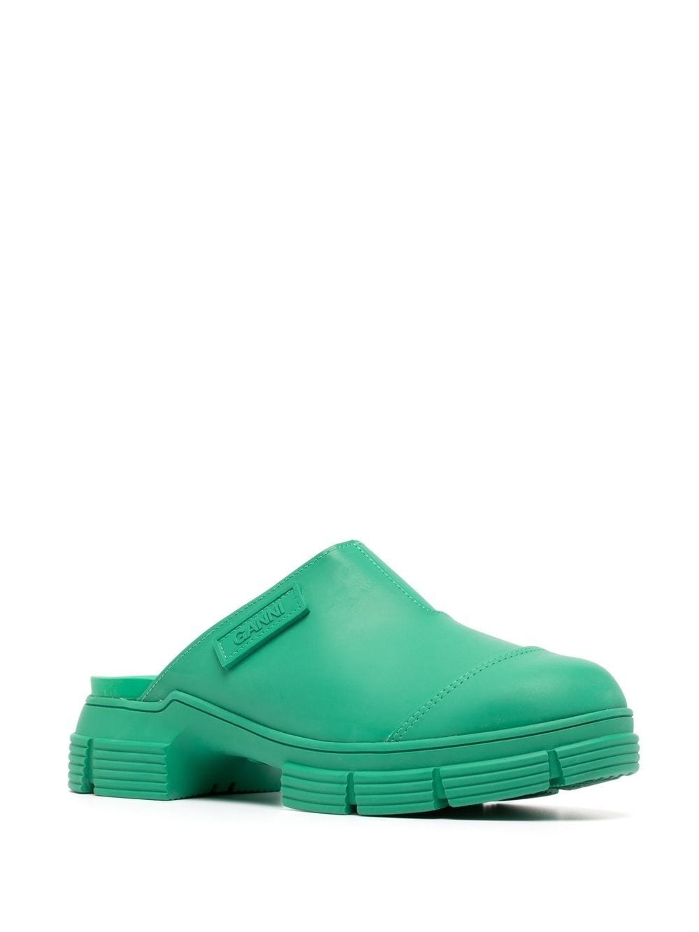 City chunky-sole mules - 4