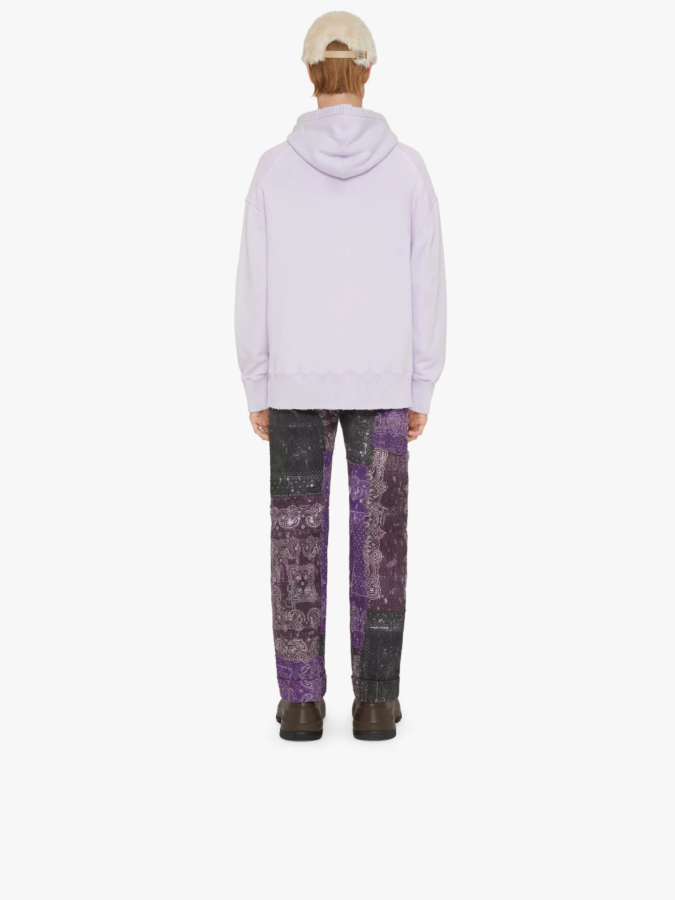 GIVENCHY BARBED WIRE OVERSIZED HOODIE - 4