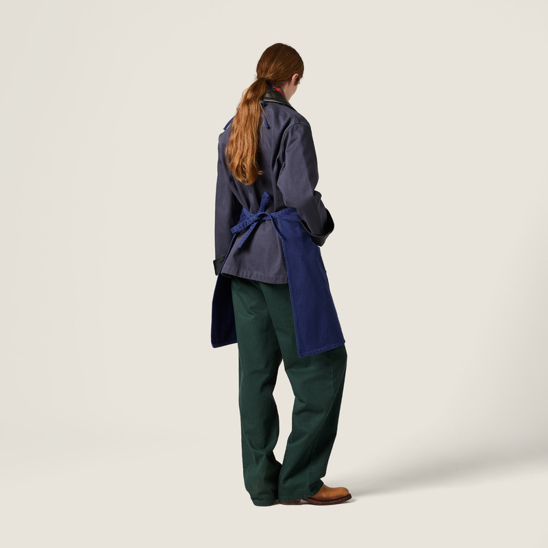 Garment-dyed gabardine apron 3